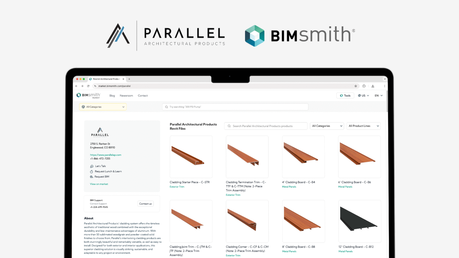 Parallel Architectural Products Partners with BIMsmith to Launch New ...