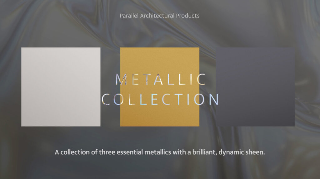 Parallel Architectural Products Launches New Metallic Collection for ...